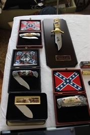 COLLECTIBLE KNIVES DEPICTING THE CIVIL WAR