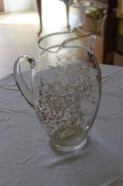 IMPERIAL CONTINENTAL GOLD ENCRUSTED PITCHER