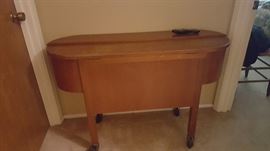 Mid Century Modern Hidden Portable Bar