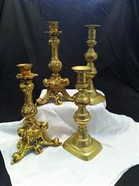 Brass Style Candlesticks