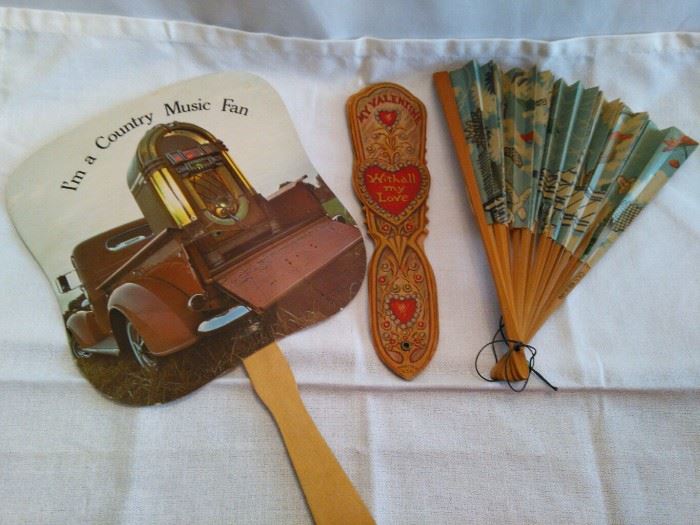 Victorian Style Hand Held Fans