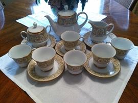 Noritake China Tea Set