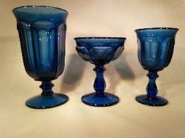 Cobalt Blue Stemware