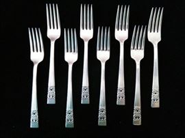 Community International Silverplated Dinner Forks