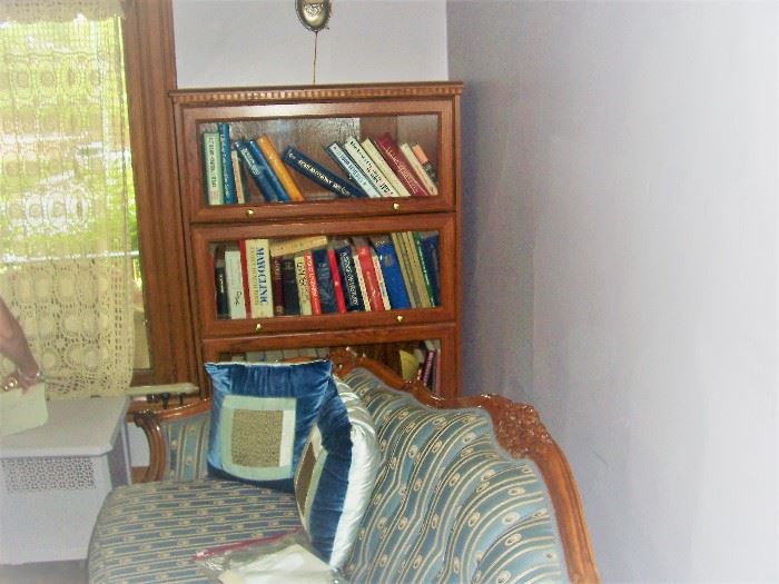 PAIR OF LAWYERS BOOKCASES