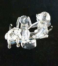 Reflections Paragon Crystal Teeter Totter Dogs