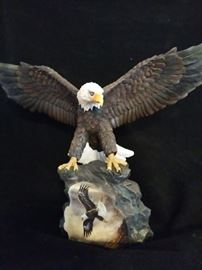 Ted Blaylock Eagle Sculpture 