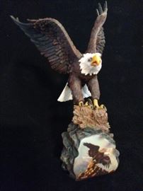 Ted Blaylock Eagle Sculpture 