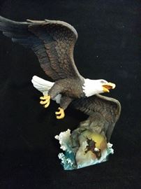 Ted Blaylock Eagle Sculpture 