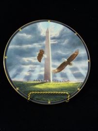 Rudi Reichardt Washington Monument Collector plate