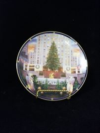 Rudi Reichardt Rockefeller Center Collector plate