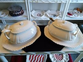 Ceramic Hand Made Soup Terrines 