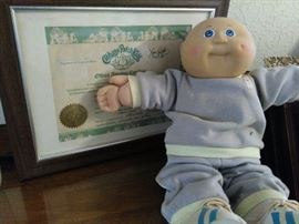Cabbage Patch Doll with Birth Certificate