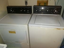 Washer and Dryer