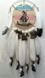 Navajo Man~de~La Dream Catcher