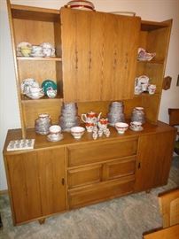 Vintage dining Room Set, Matching china cabinet, Table with 6 chairs,  & Buffet