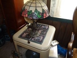 Tiffany style lamp