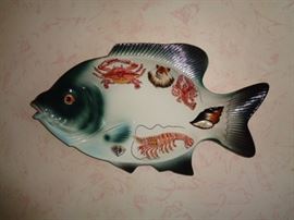 Hanging ceramic fish
