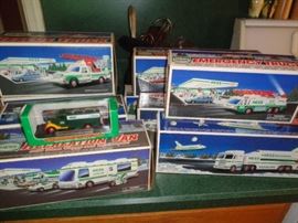 Collection of Hess trucks (NIB)