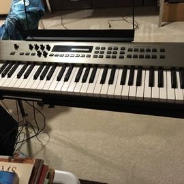 This a vintage Rolands keyboard.  There is a Rolands amp available as well.