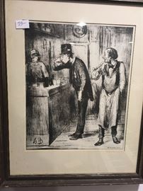 Looked this French artist up -- in demand -- priced to sell!