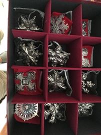 These are marked "Sterling Silver" -- a nice pick up for the collector.