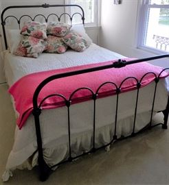 Double Iron Bed