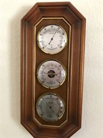 French Barometer Set