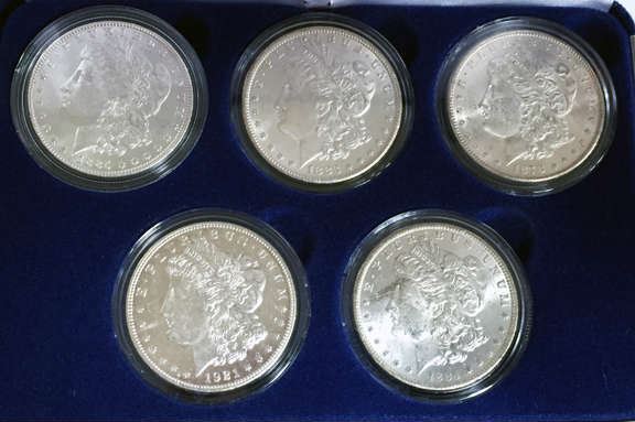 uncirculated morgan dollars