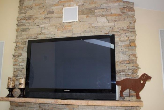 Flat Screen TV and Decorative