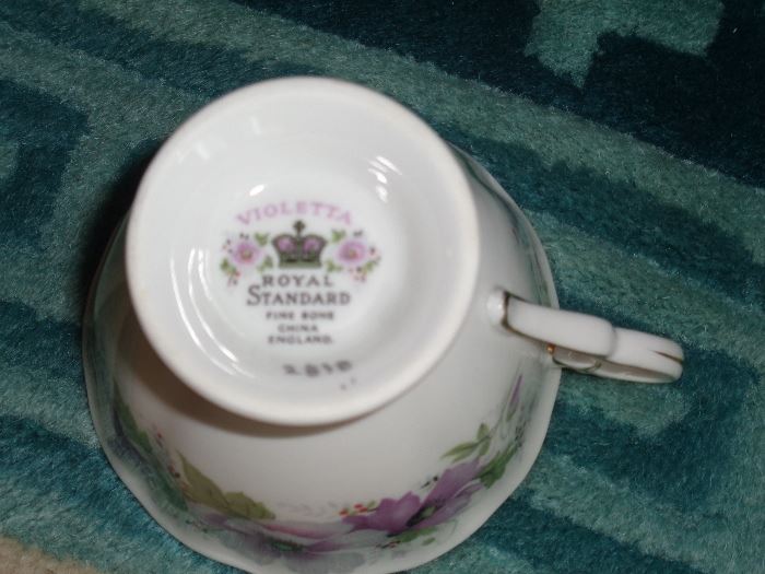 Royal Standard tea cup and saucer