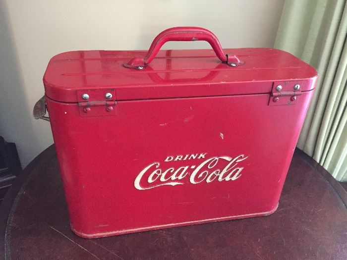 Vintage Coca-Cola Cooler (circa 1950s)