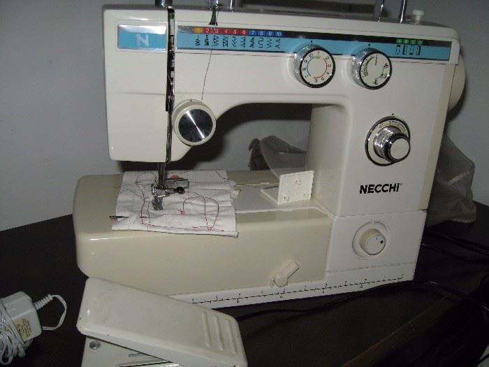 Necchi portable sewing machine