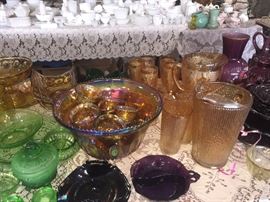 Tonnage of depression glass!