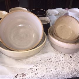 old crock bowls