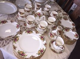Royal Albert china set