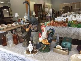 old bottles and more chickens!