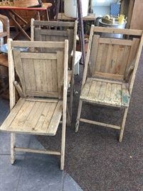 old theater chairs