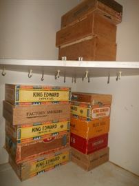 Old cigar boxes