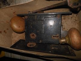 Old door hardware