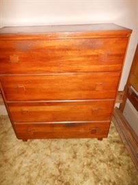 4 drawer chest/all wood