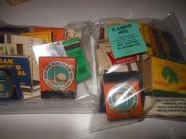 Match books including 1939 world's fair