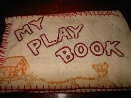 Child's hand made ABC book