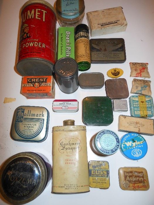Antique tins...more to process !!!