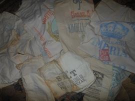 Sugar, flour & salt sacks