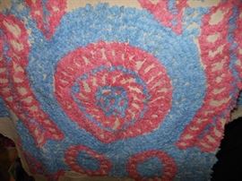 Hand punched chenille 