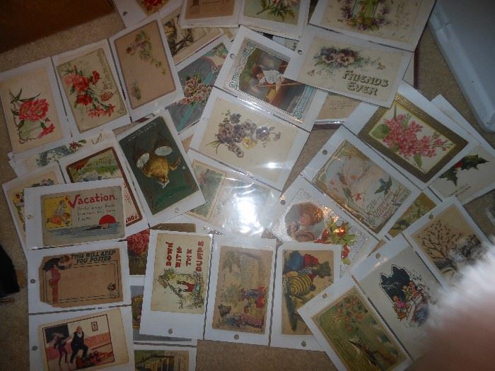MORE antique postcards....THESE ARE FABULOUS !!!