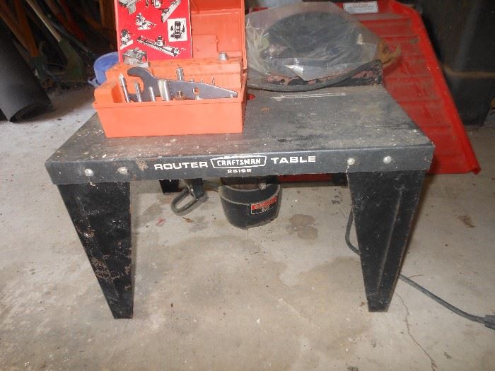 Craftsman router & table