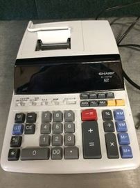 Retails New $99 Sharp 12 Digit Printing Desktop Electronic Calculator EL-1197PIII - Excellent Condition!
