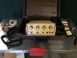 Chattanooga Electrotherapy Portable HVS Intelect Model 550 EMS
